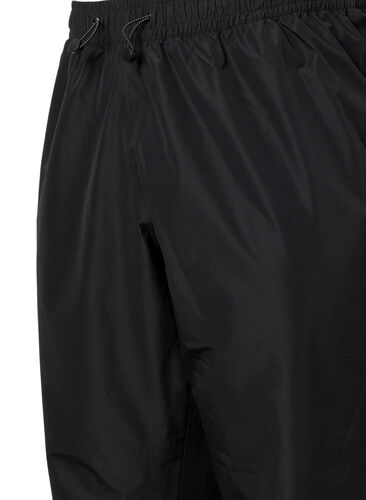 Regnbukser med refleks, Black w. Reflex, Packshot image number 2