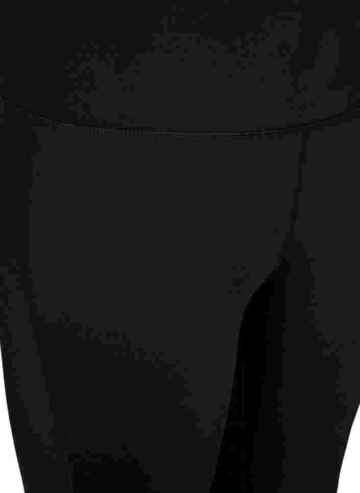 Ensfarget 7/8 leggings, Black, Packshot image number 2