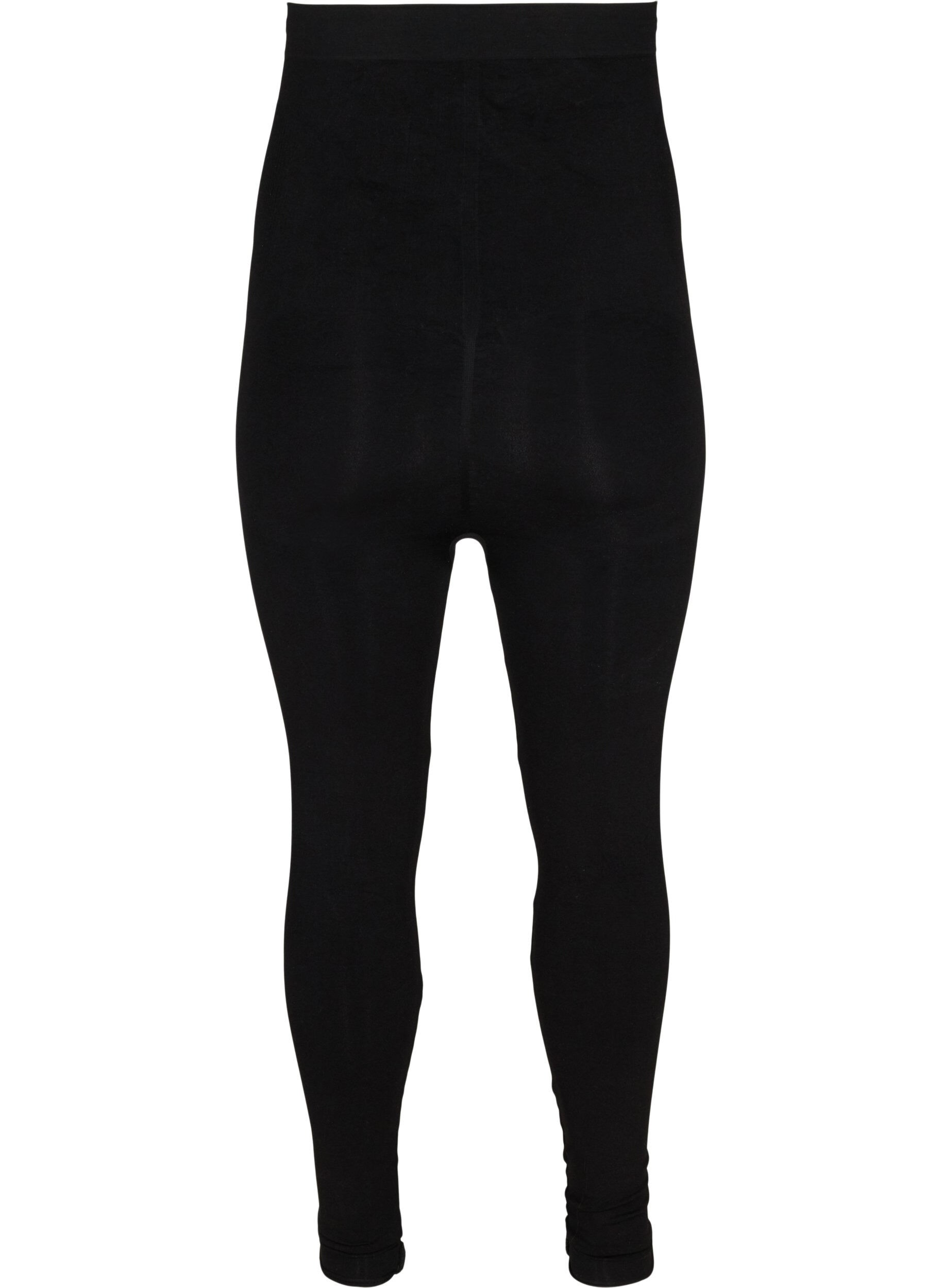 Zizzi Shapewear leggings med h&oslash;yt liv, Black, Packshot image number 1