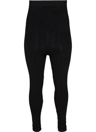Shapewear leggings med høyt liv, Black, Packshot image number 1