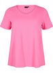 Basis enkel bomulls t-skjorte, Rosa, Packshot image number 0