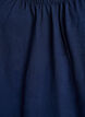 Midi strap dress in organic cotton, Bl&aring;, Packshot image number 2