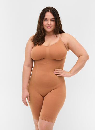 Shapewear bodysuit, Café Au Lait, Model image number 0