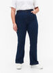 H&oslash;ytlivs jeans med bootcut, Bl&aring;, Model image number 2