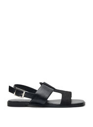 Wide fit - Sandaler med brede stropper, Black