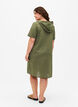 Hettekjole i bomullsblanding med lin, Deep Lichen Green, Model image number 1