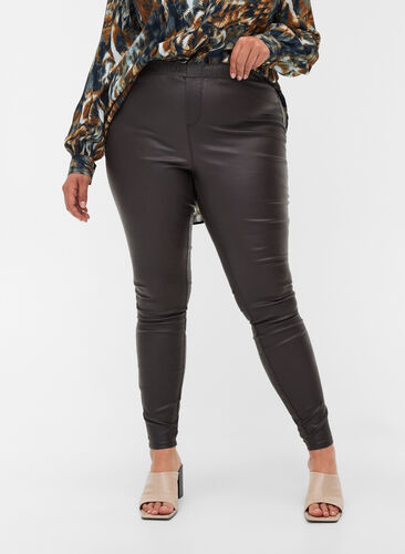 Coated leggings, After Dark, Model image number 2
