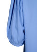 Viskosebluse med 1/2-ermer, Cornflower Blue, Packshot image number 3