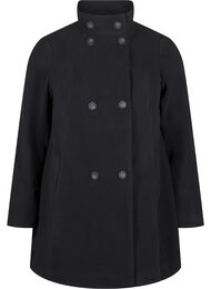 Kort A-linje kåpe, Black