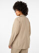 FLASH - Blazer med lommer og splitt, Beige, Model image number 2
