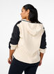 Hettefleecejakke med lommer, Beige, Model image number 2