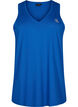 Treningsoverdel med v-hals, Princess Blue, Packshot image number 0