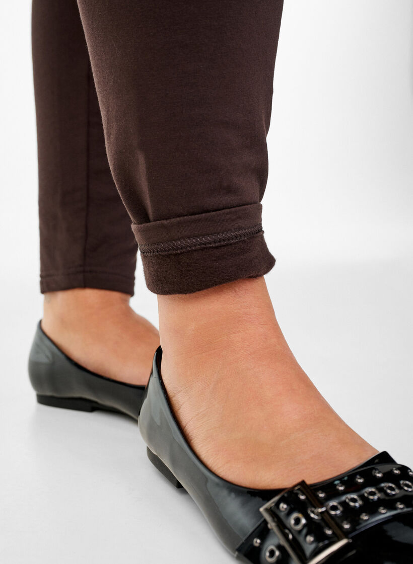 F&ocirc;ret tights i bomull, Brun, Model image number 3