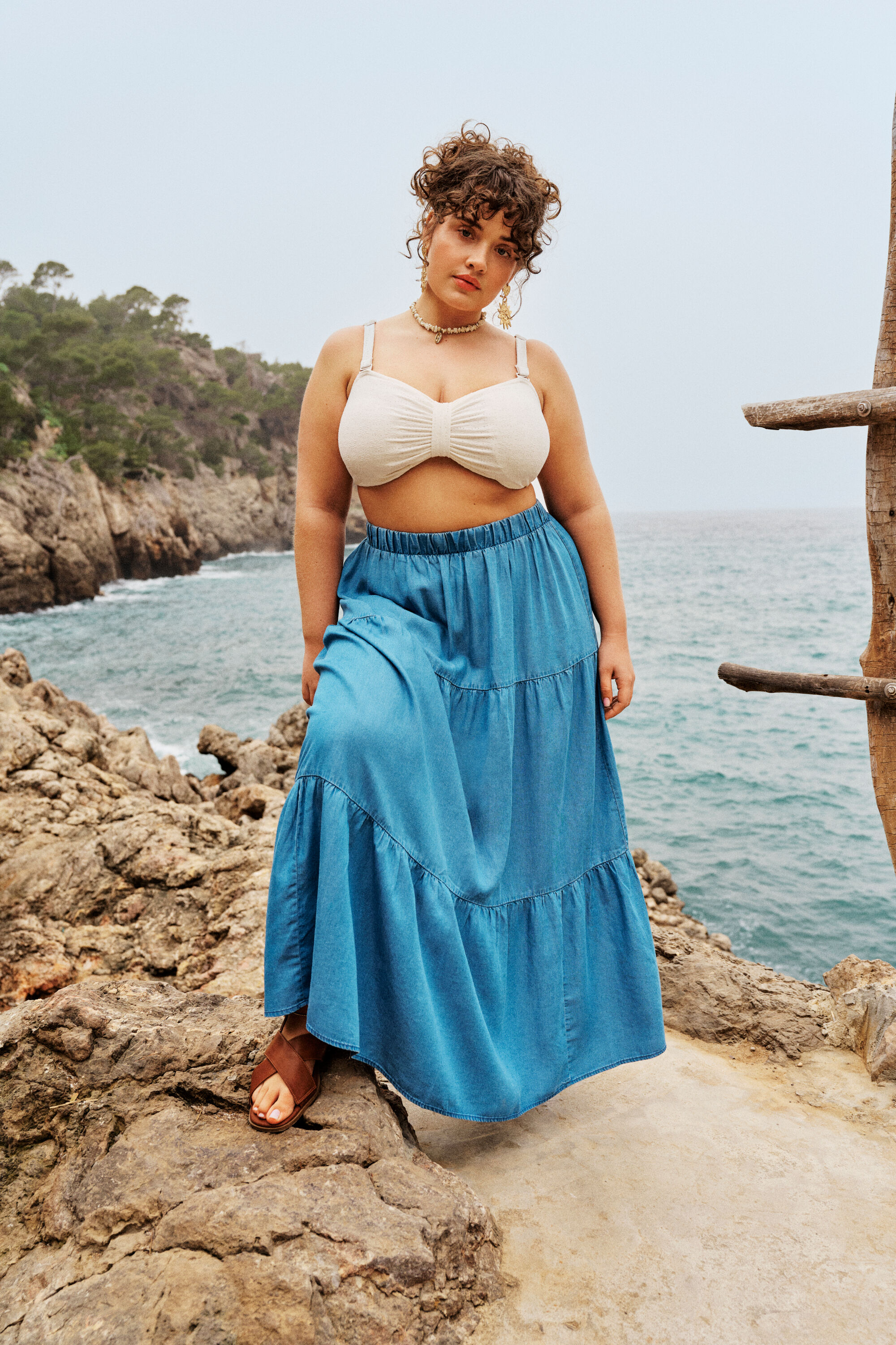 ZizziBohemsk i sj&oslash;bl&aring; toner, , Model