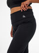 Treningsbukser i bomull, Svart, Model image number 4