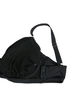 Bikinioverdel med spiler og drapering, Svart, Packshot image number 3