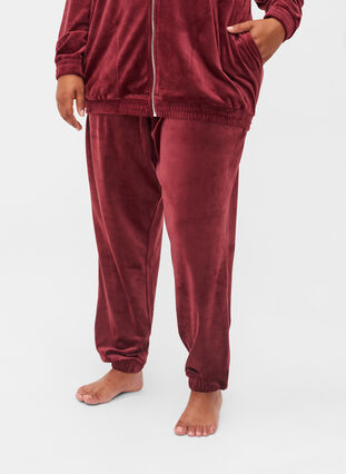 Velurbukser, Cabernet, Model image number 2
