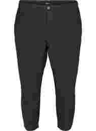 Klassiske bukser med ankellengde, Black
