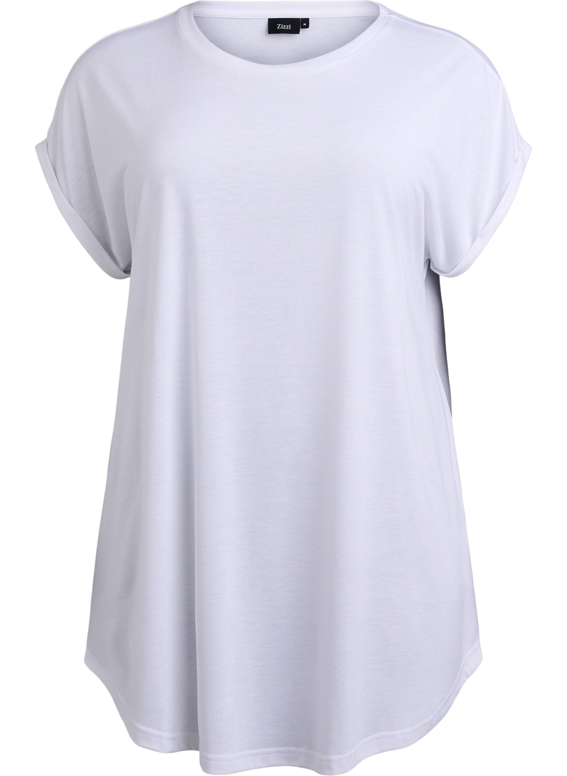 Kortermet nattkjole med teksttrykk