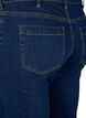 Emily jeans i smal passform og normalt h&oslash;y midje, Bl&aring;, Packshot image number 3