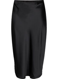 Langt satengskjørt, Black