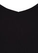 Lang basis topp, Black, Packshot image number 2