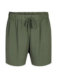 Shorts med lommer og elastisk linning, Thyme
