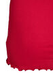 Topp med blondekant, R&oslash;d, Packshot image number 3