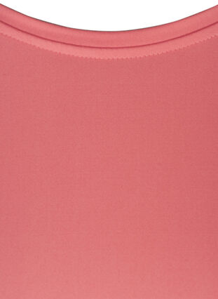 Ensfarget t-skjorte til trening, Pink icing, Packshot image number 2
