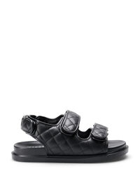 Wide fit skinnsandal , Svart Wide fit skinnsandal