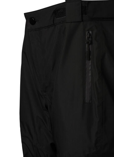 Skibukser med seler, Black, Packshot image number 2