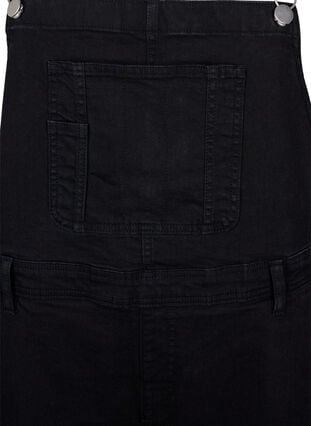 Zizzi Denim snekkerbukse, Black, Packshot image number 2