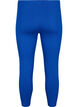 Basisleggings i viskose med 3/4-lengde, Bl&aring;, Packshot image number 1