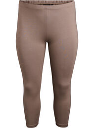 Basis 3/4 leggings i viskose, Fossil 