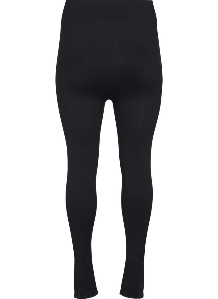 S&oslash;ml&oslash;se basisleggings, Svart, Packshot image number 1