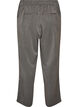 Dressbukse med h&oslash;y midje og straight fit, Gr&aring;, Packshot image number 1
