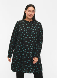 FLASH - Prikkete tunika med lange ermer, Dot, Model
