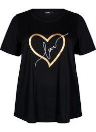 FLASH - T-skjorte med motiv, Black Love