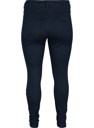 Super slim Amy jeans med høyt liv, Unwashed, Packshot image number 1