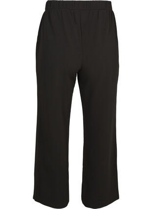 Løse bukser med lommer, Black, Packshot image number 1