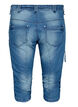 Slim fit caprijeans med lommer, Blå, Packshot image number 1