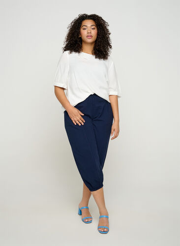 Løse knickers med smock, Night Sky, Model image number 0