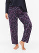 Pyjamasbukser i bomull med trykk, Bl&aring;, Model image number 2