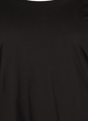 Basisbluser med lange ermer, 2 stk., Black, Packshot image number 2