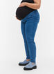Jeggings med baklommer til gravide, Blue denim, Model image number 2