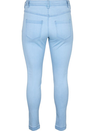 Zizzi Viona jeans med normal midje, Blå, Packshot image number 1