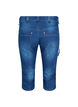 Slim-fit capri-jeans med lommer, Bl&aring;, Packshot image number 1