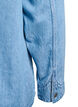 Denimskjorte med brystlommer, Blå, Packshot image number 3