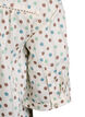 Bluse med trykk og 1/2 ermer, Hvit, Packshot image number 3