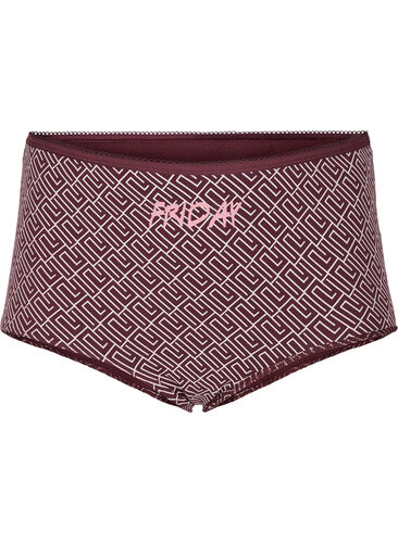 7 stk. truser med normal høyde i livet, Dusty Pastel Pack, Packshot image number 2
